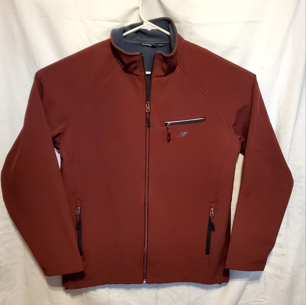 New Balance full zip Sweater jacket Men’s Medium Measurements In Pics No Tags